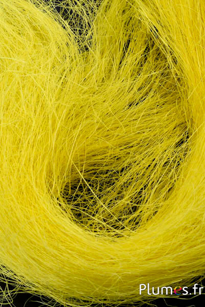 Sisvezels - 50 g - felgeel